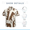 thumbnail image 7 of High Quality Hawaiian Shirts for Men Short Sleeve Aloha Beach Shirt Floral Summer Casual Button Down Shirts Blouses XXUGMU, 7 of 7
