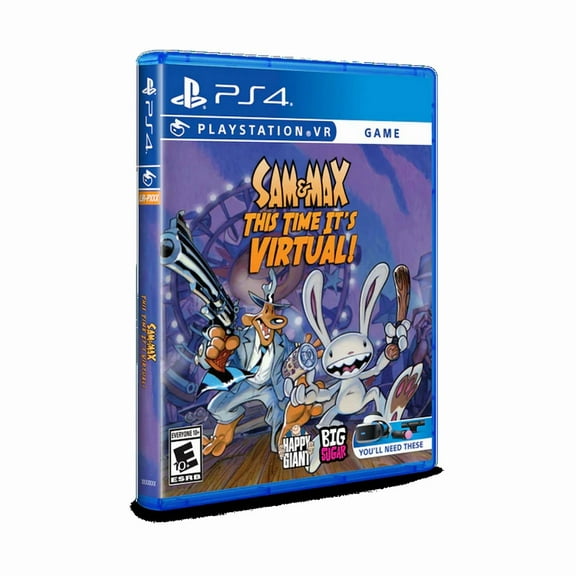 Sam and Max This Time Its Virtual (PSVR) (Limited Run Games) (Playstation 4)