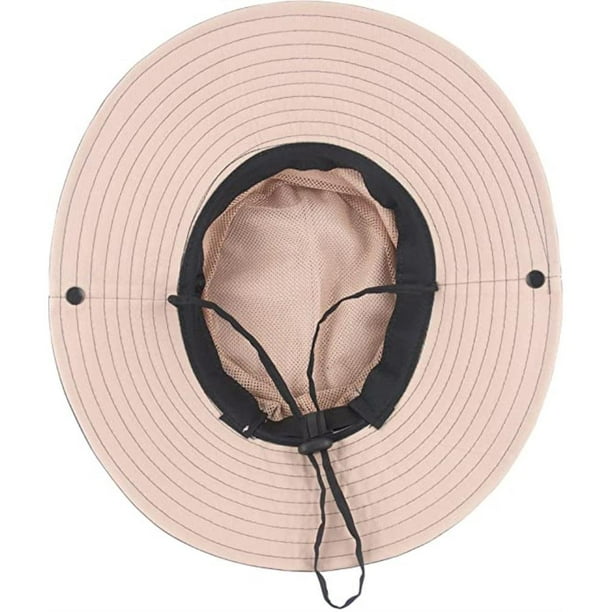 Sombrero de pescador Jadeshay de ala ancha para sol Adultos y niños mayores