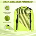 thumbnail image 3 of Vizari Arroyo Adult Soccer Goalkeeper Jersey for Adults & Youths | Shock Absorbing Long Sleeve Goalie Jersey for On & Off-Field Wear | Goalkeeper Costume with Moisture Wicking Technology for Comfort, 3 of 5