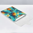 thumbnail image 2 of Pobuds Leather Laptop Sleeve, Padded Case, Thin Portable, Versatile Bag - Compatible with 13 inch laptops or MacBook Air Pro 13 inch 2016 or later - Vertical, Pineapple Flowers Summer, 2 of 5