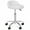 White, variant on SONGMY Adjustable Hydraulic Salon Stool with Back Rest, Black Massage Facial Spa Rolling Chair, Professional Beauty Tattoo Stool