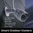 Geeni Hawk HD, WiFi Outdoor Smart Wireless Security Camera with Night Vision, Motion Alerts