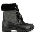 thumbnail image 2 of JBU by Jambu Ladies' Size 6 Mid-Calf Winter Boot, Black Herringbone, New in Box, 2 of 6