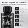 thumbnail image 4 of Nushine Silver Plating Solution 3.4 Oz - Permanently Plate Pure Silver onto Worn Silver, Brass, Copper and Bronze ONLY (Ecofriendly Formula), 4 of 17