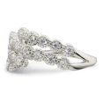 thumbnail image 5 of Auriga Fine Jewelry 925 Sterling Silver Cubic Zirconia Ring Size 6 for Women, 5 of 6