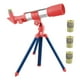 thumbnail image 3 of Telescopio portátil de juguete Hugo telescopio refractor astronómico juguetes de aprendizaje de ciencia para principiantes adultos C rojo, 3 of 10