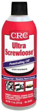 CRC 05330 Ultra Screwloose Super Penetrant - 11 Wt Oz