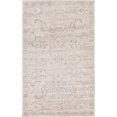 thumbnail image 2 of Unique Loom 3127126 3 ft. 3 in. x 5 ft. 3 in. Paris Willow Rectangular Rug, Gray, 2 of 5