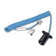 thumbnail image 1 of Demco Adaptateur de Connecteur de Câblage de Remorque RV 9523069 7 Voies à 4 Rondes; Fil Enroulé s'Étendant à Plus de 7 Pieds, 1 of 4