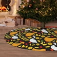 thumbnail image 6 of Sikiie Farm Goose 30-48 inches {designName} Print Christmas Tree Skirt Snowman Xmas Tree Skirt with Edge Christmas Decorations for Holiday Party48", 6 of 7