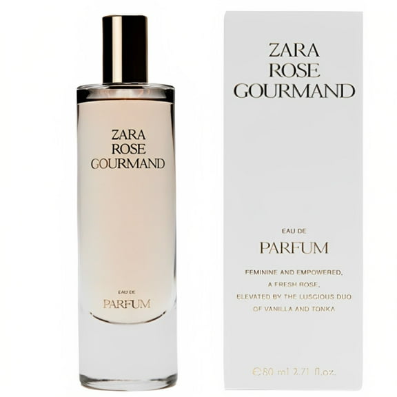 Zara Rose Gourmand Perfume for Women EDP Eau De Parfum 80 ML (2.71 FL. OZ)