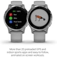 thumbnail image 6 of Open Box Garmin GPS Smartwatch vivoactive 4S Silver Gray, 6 of 7