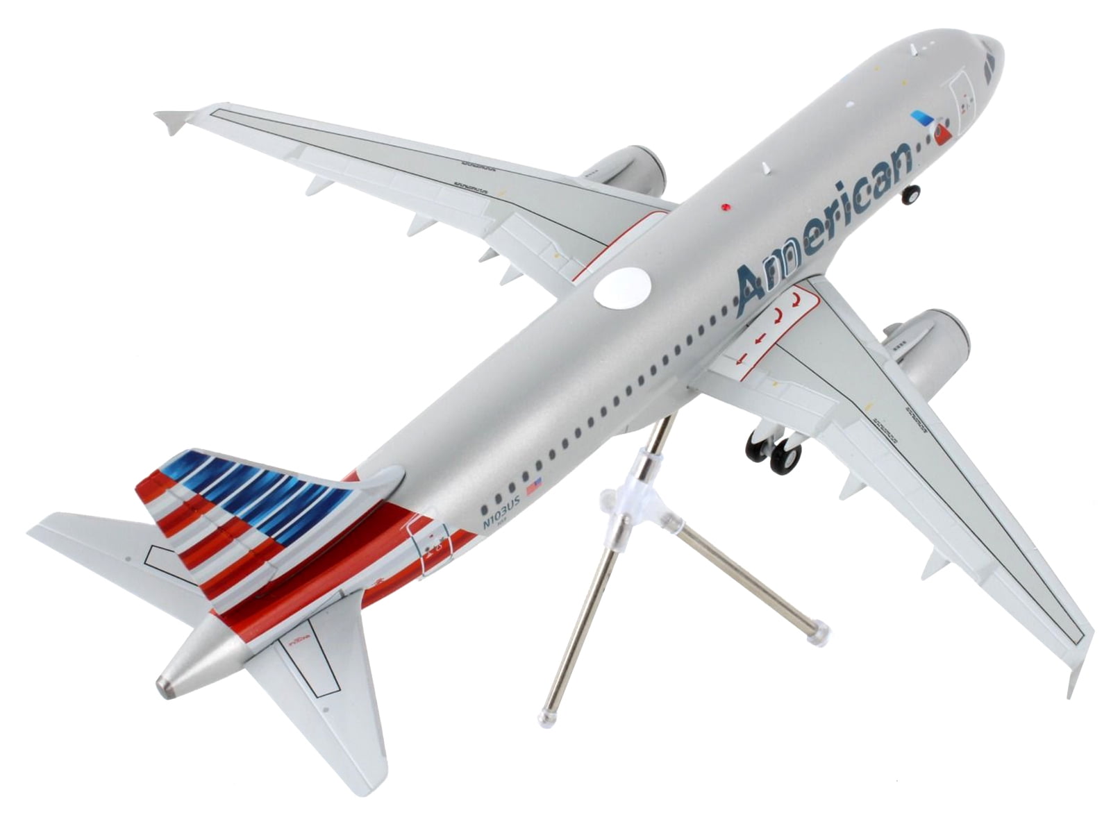 Diecast Airbus A320-200 Commercial Aircraft 