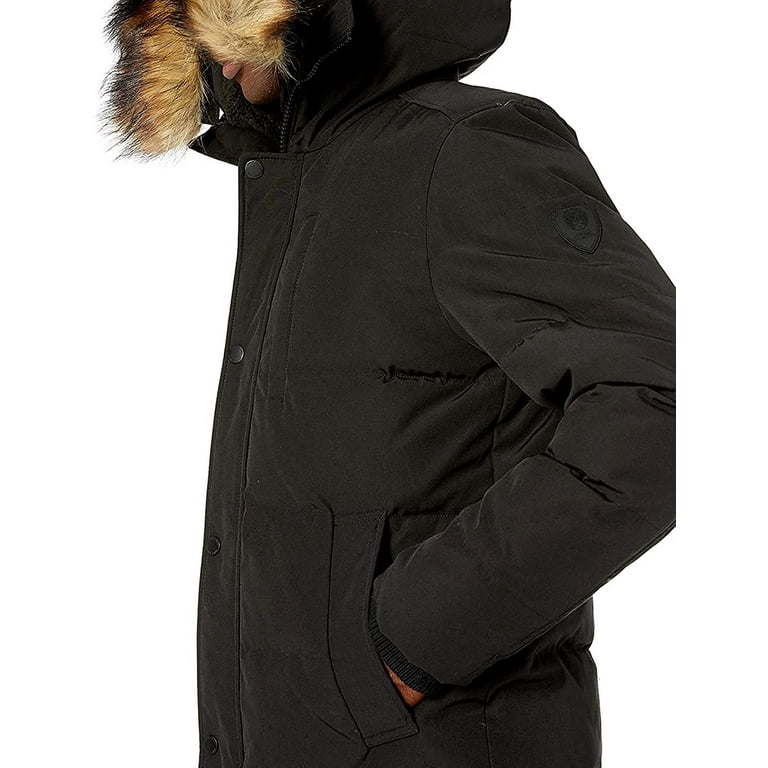 Vince camuto faux fur hooded deals parka