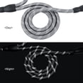 thumbnail image 5 of PLUTUS PET Double Handle Rope Dog Leash 6ft Long, Padded Traffic Handle, Heavy Duty and Reflective, Training Leash for Medium Large Dogs, Gray, 5 of 6