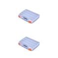 thumbnail image 1 of Scienceny Caja de herramientas, rejillas de almacenamiento, divisores extraíbles, estuche de reparación pequeño, organizador de mano, Type2 NO2, 1 of 6