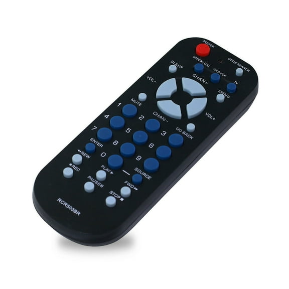 RCR503BR Remote Control for TV VCR DVD Satellite Receiver Cable Box sub RCR503BE