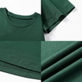 thumbnail image 1 of Camiseta de mujer con cuello redondo, camiseta de manga corta para mujer, para trabajo, deportes, senderismo S, 1 of 10