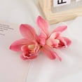 thumbnail image 4 of Vibrant Tropical Beach Hair Clips Elegant Bridal Wedding Hair Clips Artificial Orchid & Flower Barrettes for Women, Stylish Holiday & Wedding Hair Accessories, 4 of 4