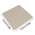 thumbnail image 3 of Silicone Sink Mat with Hollowed-Out Design – Kitchen Water Filter & Dish Drying Pad, Heat-Resistant, 34.5x34.5 cm, 3 of 3