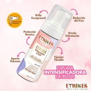 Etniker Curl Foam. Styling Foam for Curly & Wavy Hair. Frizz Control hair Mousse with Acai, flaxseed, coconut & Hyaluronic Acid. Hair Styling Products no Alcohols, Parabens or Silicone. 5 fl. oz.