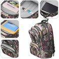 thumbnail image 4 of Pioneer Flower Backpack for School,Cute School Bag,Schoolbag with Adjustable Shoulder Straps & Padded Back,16.9 Inch, 4 of 5