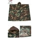 Rothco G.I. Type Militaire Rip-Stop Poncho - Camo Bois – image 3 sur 3