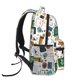 thumbnail image 3 of Fotbe Back To School A Mochila Casual con Estampado para Escuela, Viajes y Actividades al Aire Libre - Duradera, Ligera y Cómoda, 3 of 5
