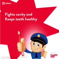 thumbnail image 2 of 2X Candy Cop Bubblegum Flavoured Toothpaste- 70g, 2 of 3