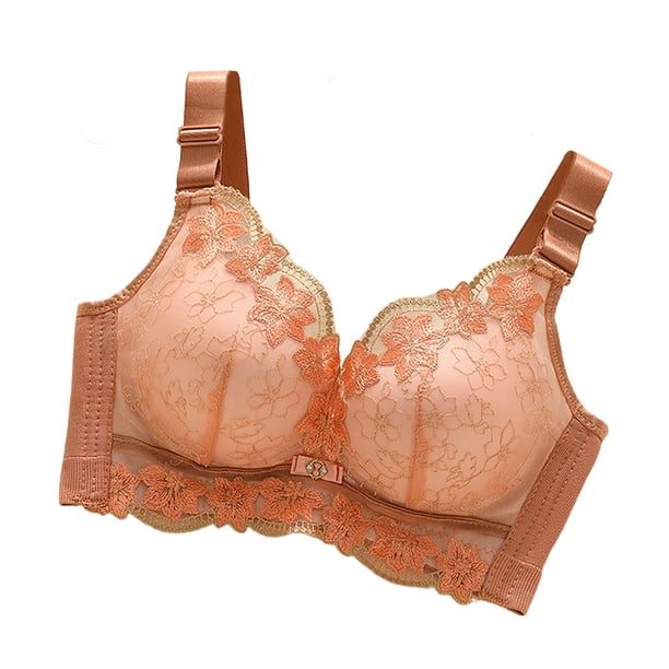 Ropa Interior Y Sujetadores de Mujeres Push-Up Bra sin Taza Vacía, Ajustable de Alta Elasticidad Se Ve Más Grande Lencería