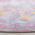 thumbnail image 3 of SAFAVIEH Kids Playhouse Stars in the Night Sky Machine Washable Area Rug, Purple/Light Blue, 6'7" x 6'7" Round, 3 of 8