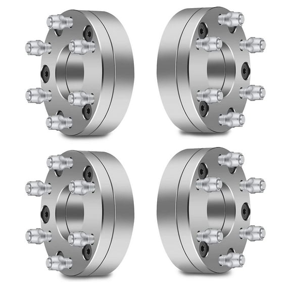 4Pc 5x139.7 (5x5.5) To 6x135 Wheel Adapters 14x2.0 Studs 2" Use 6x135 Wheels on 5x5.5