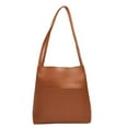 thumbnail image 2 of AMERTEER Women Retro Shoulder Bag Bucket Bag Casual Large Capacity Handbag, 2 of 2