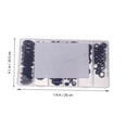 thumbnail image 4 of UPGRATOR 200 Pcs Anneaux à Œillets en Caoutchouc Résistance Électrique pour Projets DIY, 4 of 5