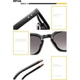 thumbnail image 4 of Lunettes de Soleil Rétro Rondes pour Hommes et Femmes Mode Vacances en Plein Air Plage (Couleur : C, Taille : Medium), 4 of 4