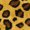 Gold/Black, variant on SAFAVIEH Soho Roxanne Dotted Wool Area Rug, Gold/Black, 2' x 3'