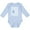 AE-Light Blue, variant on ALS Awareness Strength Courage Support Boys or Girls Long Sleeve Baby Bodysuit