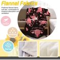 thumbnail image 2 of Cervix Uterus OBGYN Soft Throw Blanket All Season Microplush Thick Warm Blankets Tufted Fuzzy Flannel Throws Blanket for Bed Sofa Couch 50"x40", 2 of 6