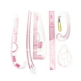 thumbnail image 2 of Juego De Reglas Curvas Francesas, Líneas Claras Mejoran La Eficiencia En El Trabajo Regla De Costura De 7 Piezas Herramientas Completas Diseño De Bricolaje Durable Con Escala, 2 of 7