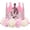 A, variant on Adorable Pink Birthday Crown Hat for Girls Ages 1-9 DIY Princess Headwear for Party Decor & Photo Shoot