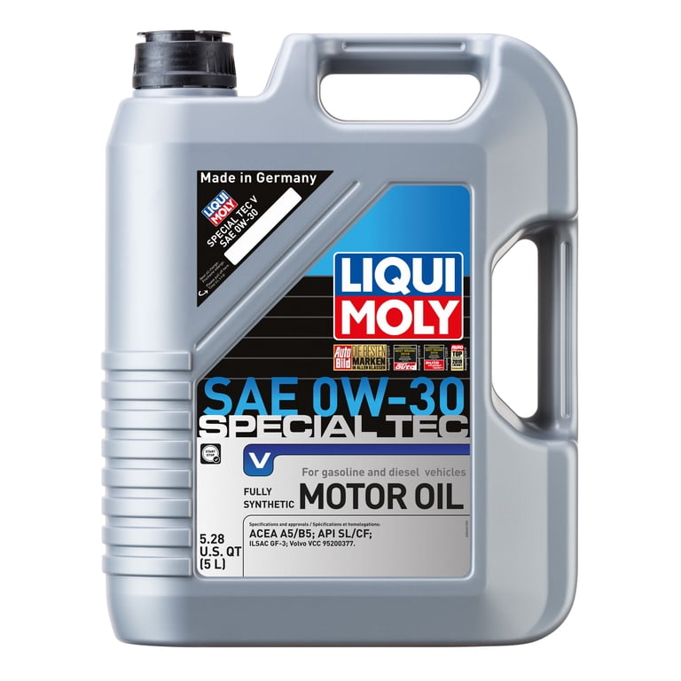 LIQUI MOLY 5L Special Tec V Motor Oil 0W-30 - Walmart.com