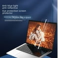thumbnail image 4 of Película de pantalla para computadora portátil Apple Air15.3 de 2023, película protectora para MacBook M2, película templada antiazul, 4 of 5