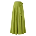 thumbnail image 5 of PADFRYBK Wide-Leg Pants For Womens Casual Loose Pants Solid Color Elastic Waist Sweatpants Straight Leg Pants With Pockets, 5 of 8
