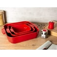 thumbnail image 2 of Peugeot Appolia Ceramic Square Baker (28 cm, Ecru), 2 of 2