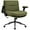 Green, variant on Criss Cross Chair with Wheels and Flip-Up Arms,Cross Legged Office Chair, Ergonomic Desk Chairs with Fabric Padded, Height Adjustable Wide Seat Swivel Chair for Home Office, Bedroom Vanity