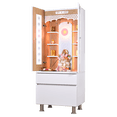 thumbnail image 5 of 5' x 2' Wooden Pooja Mandir with Doors for Home, 5 of 8