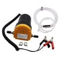 thumbnail image 2 of TopOne 12V 24V Oil Change Pump Extractor Electric Self-priming Fuel Pump Built-in Bypass Valve Filter for Truck RV Boat, 2 of 8
