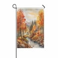thumbnail image 4 of Fall Garden Flag, Welcome Fall Maple Leaves Garden Flags 12x18 Double Sided, Autumn Yard Flag Fall Decorations for Home Indoor Outdoor Outside Porch Patio Garden, 4 of 5