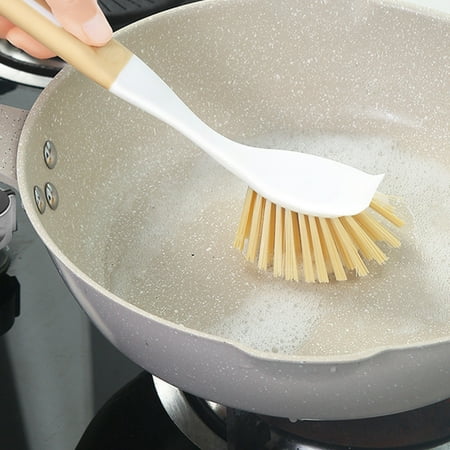 

Halloween Decorations Saving Clearance 2024! VOAVEKE Cleaning Brush House Cleaning Supplies Dish Washing Brush Sisal With Wooden Brush Handle For Pans Pots Dishwashing And Cleaning Brushes